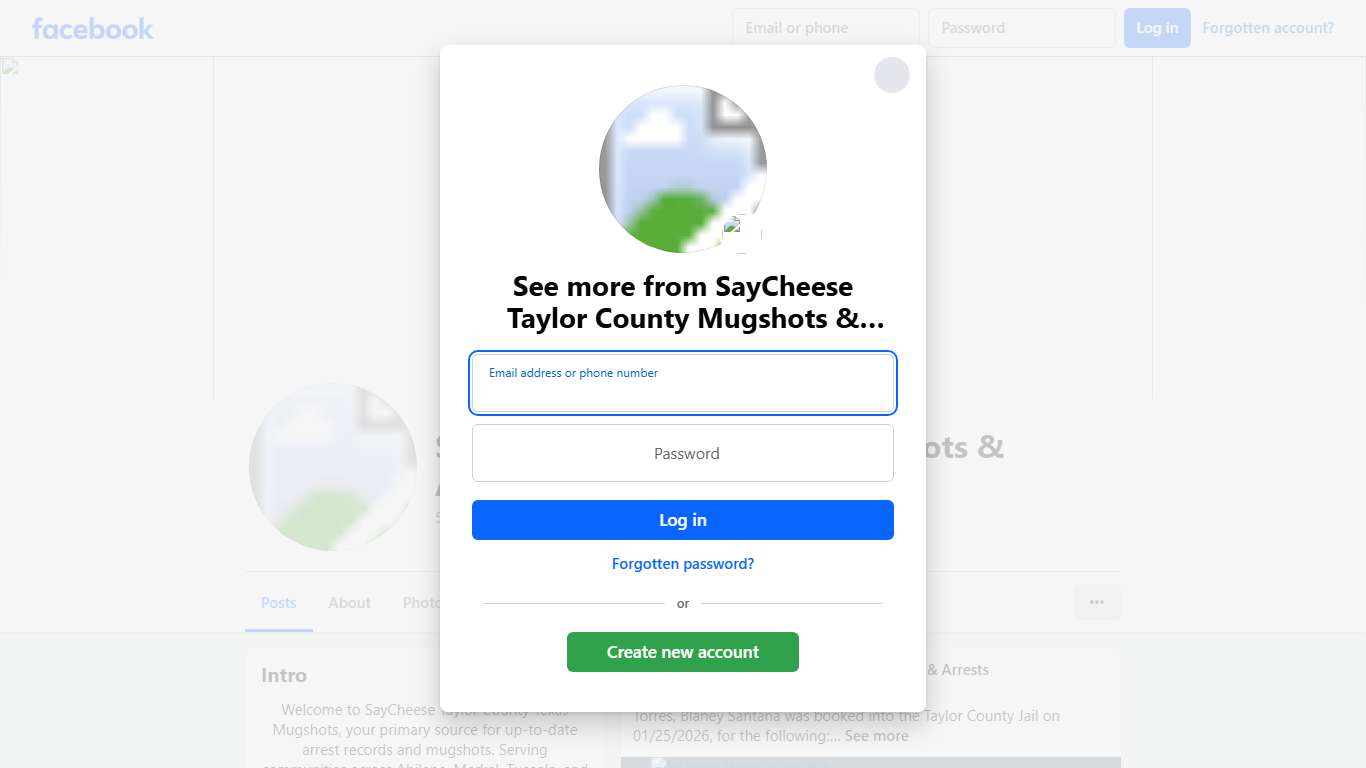 SayCheese Taylor County Mugshots & Arrests Abilene TX Facebook
